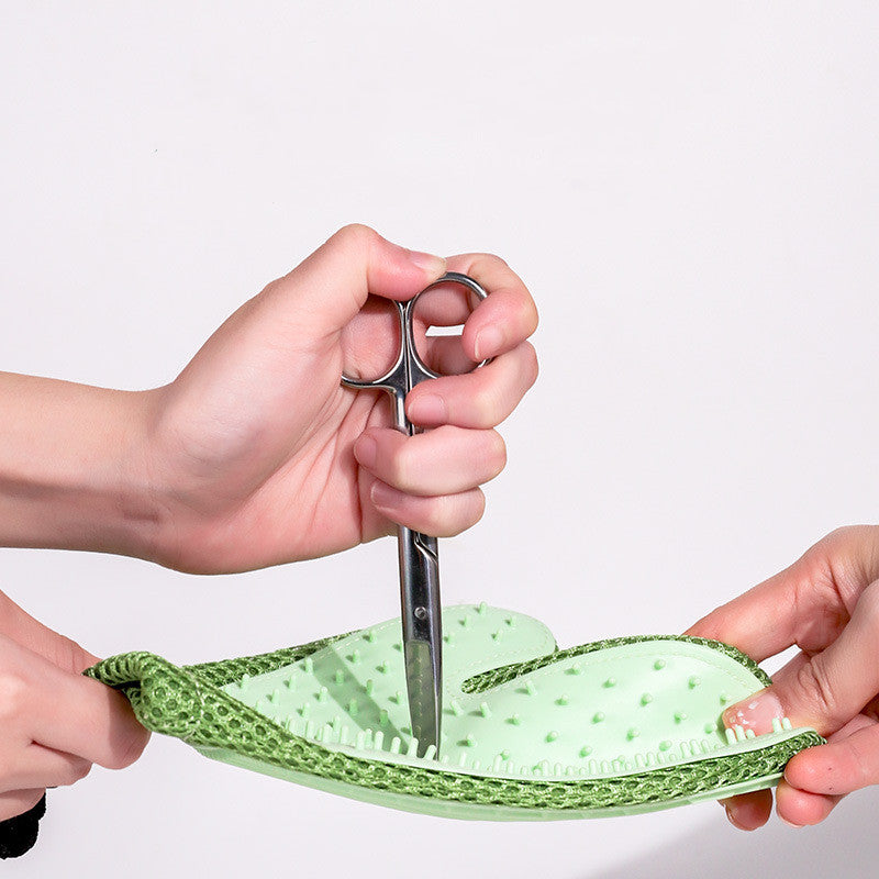 Glove for easy pet hair removal